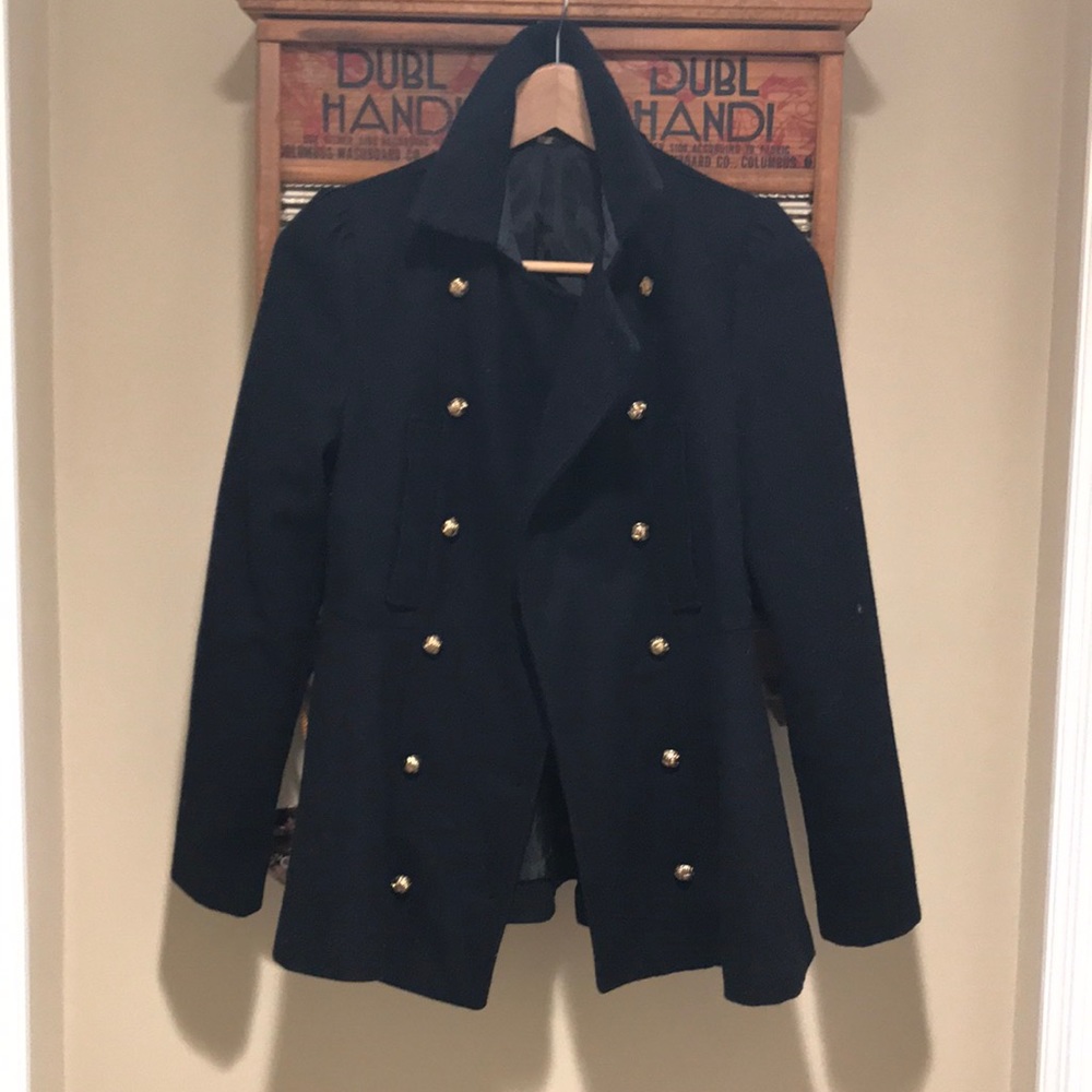 XS Double-Breasted Coat